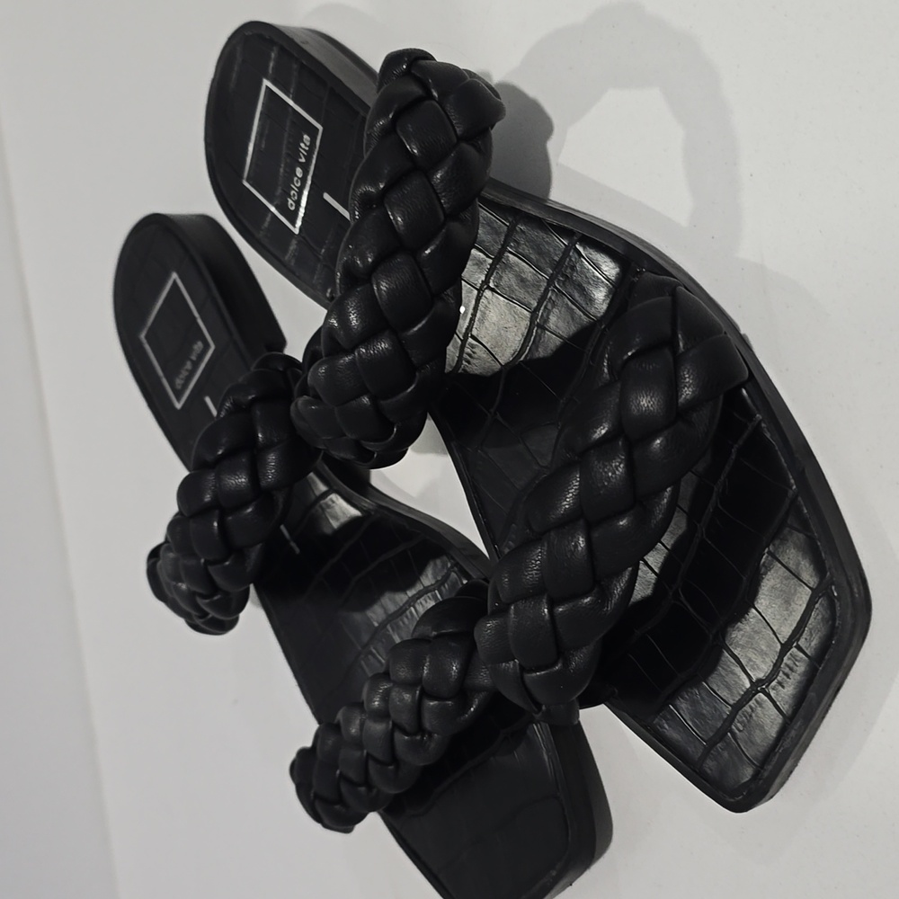 Dolce Vita Black Casual Sandals